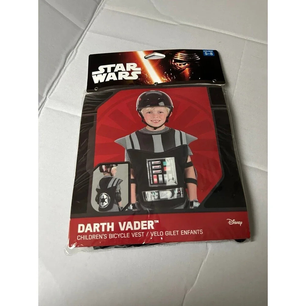 New Kids Bicycle Vest Star Wars Darth Vader